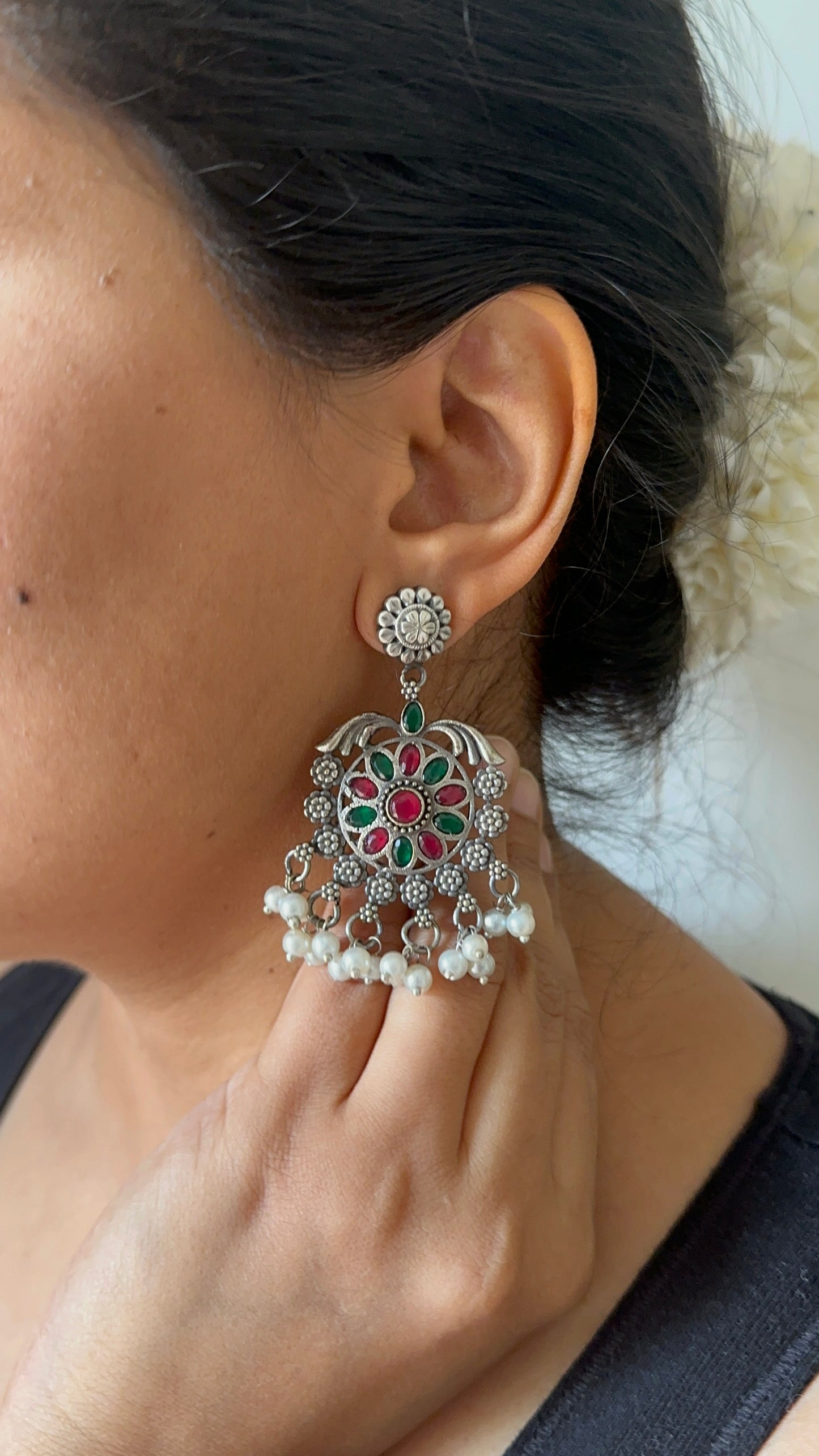 RASIYA stone studded earring