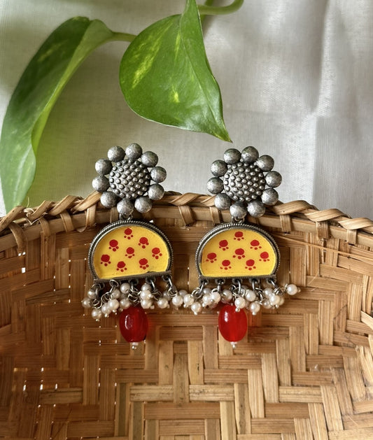 RASIKA Handpainted Meenakari Earrings